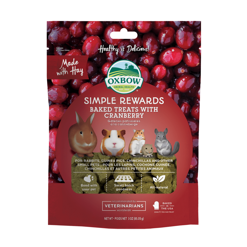 Oxbow Baked treats met cranberry
