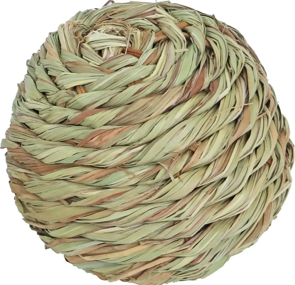 Large Grass Ball with Bell