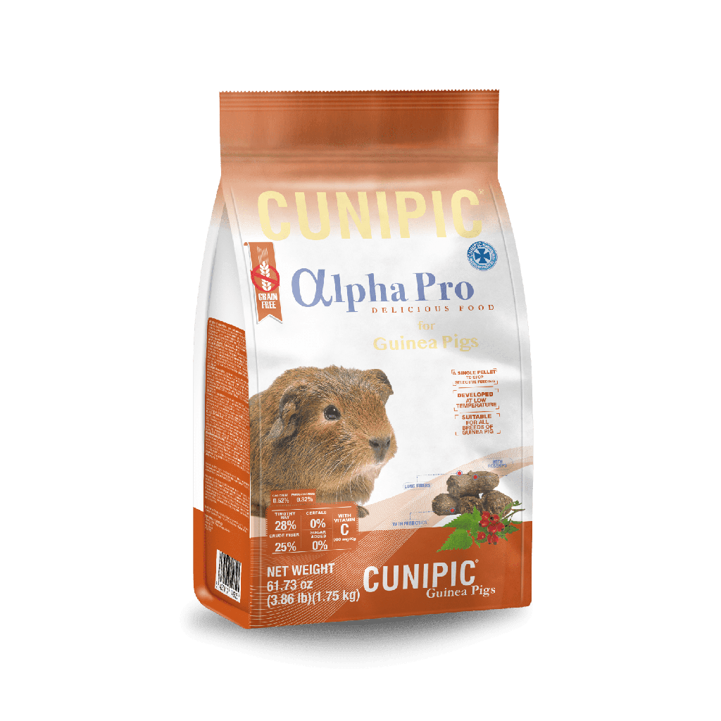 Cunipic Alpha Pro Cochon d'Inde - Sans céréales