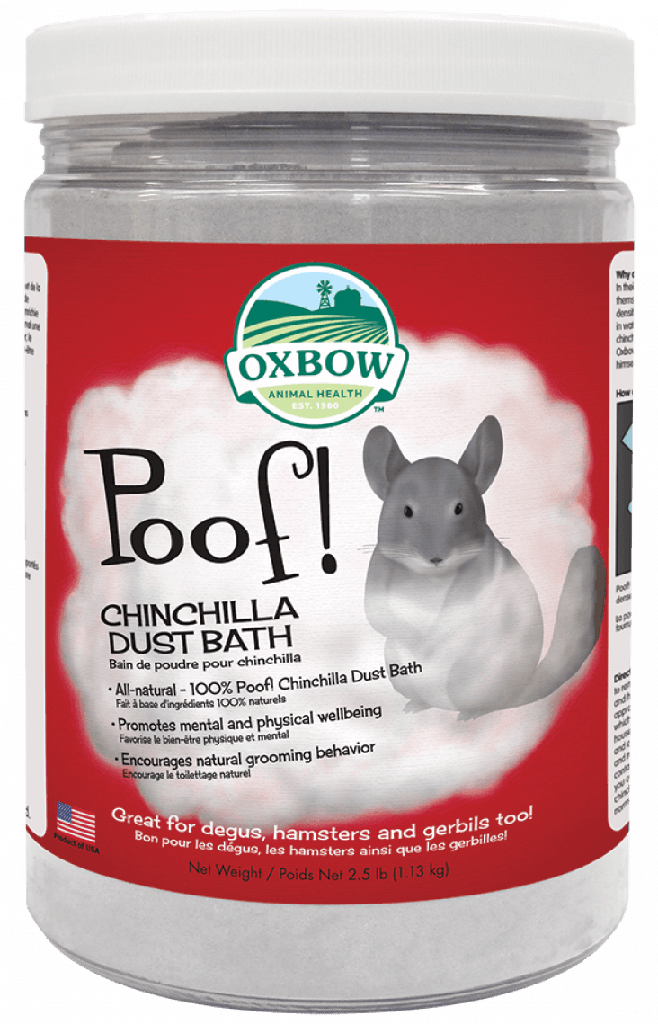 Oxbow Chinchilla Poof!