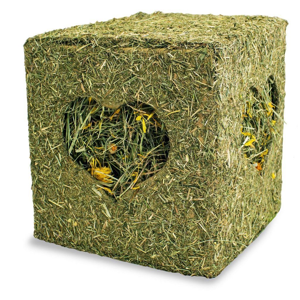 JR Farm Hay cube with flowers