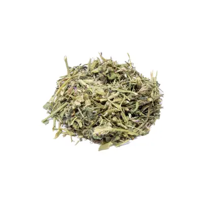 Red Clover flowers with stems 