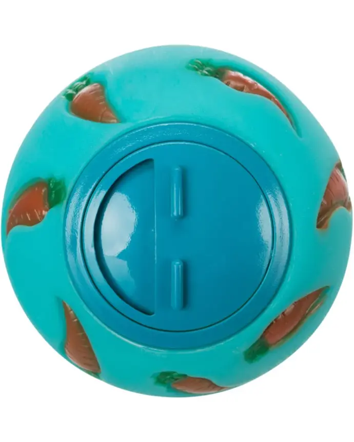 Balle à friandise avec motif carotte