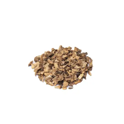 Chicory root, sliced