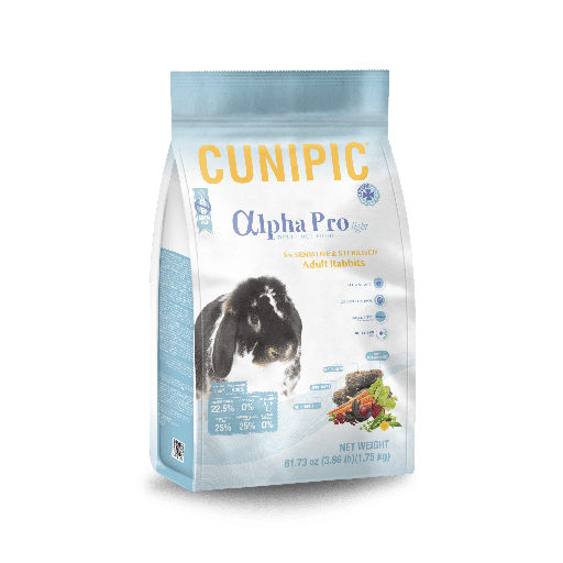 Cunipic Alpha Pro Lapin SENIOR et STERILISÉ - Sans Grains