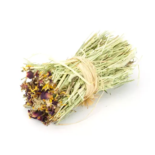 Bouquet de Timothy sans céréales avec diverses herbes