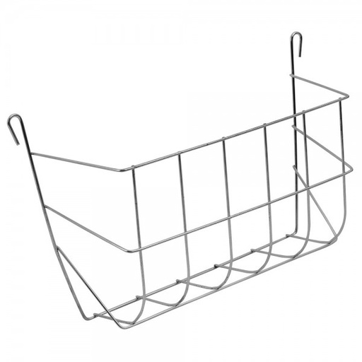 Galvanised hay rack 25 cm