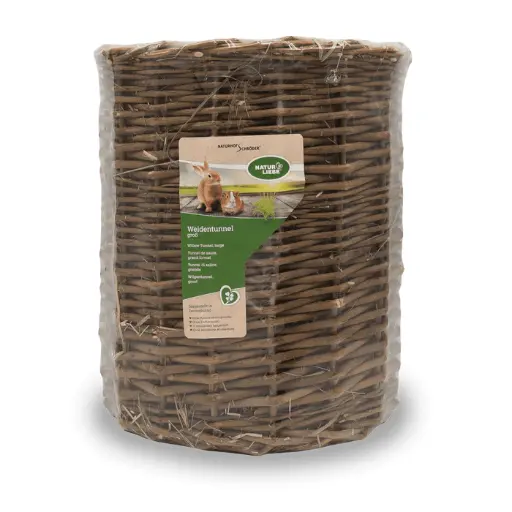 Naturhof Schröder Wilgentunnel met hooi