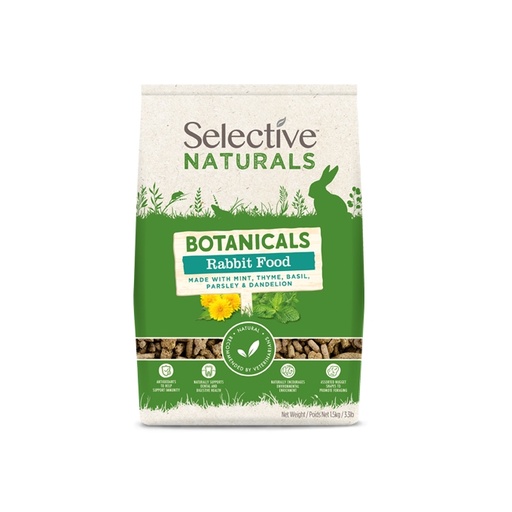 Selective Naturals Botanicals - Konijnenvoeding 